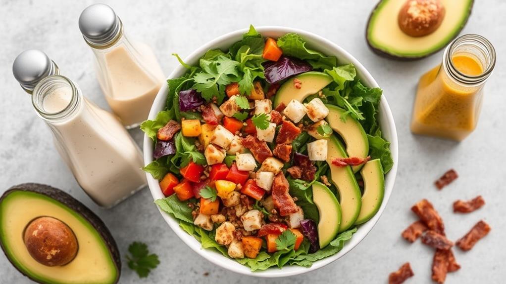 keto friendly salad dressings delight