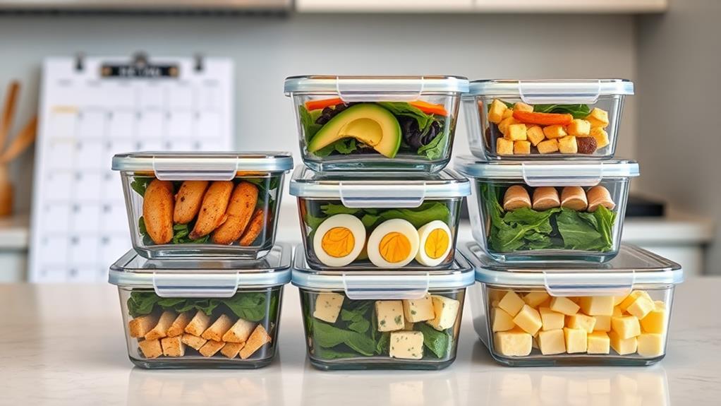 keto meal prep containers