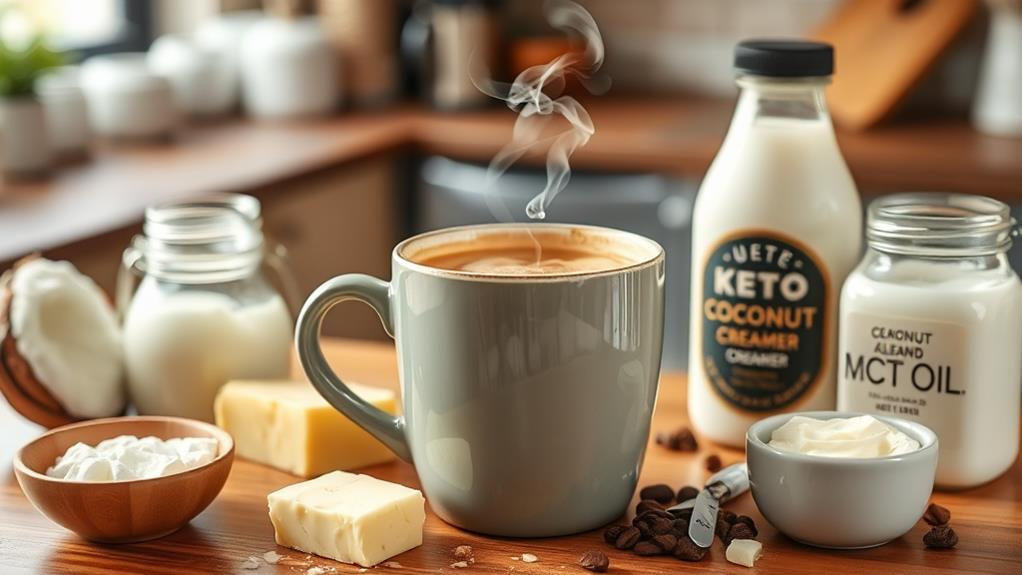 low carb keto coffee creamers